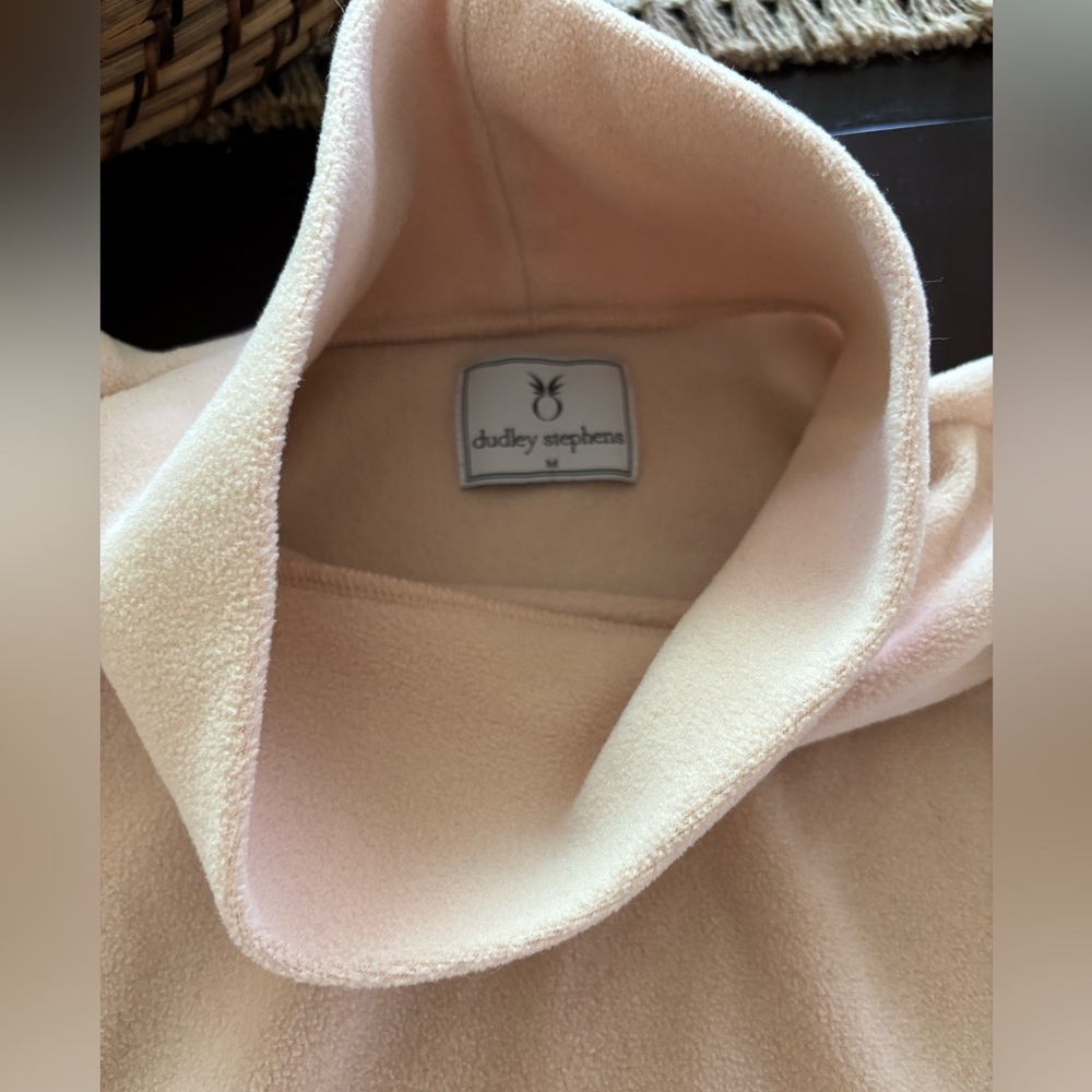 Dudley Stephens Soft Beige Turtleneck